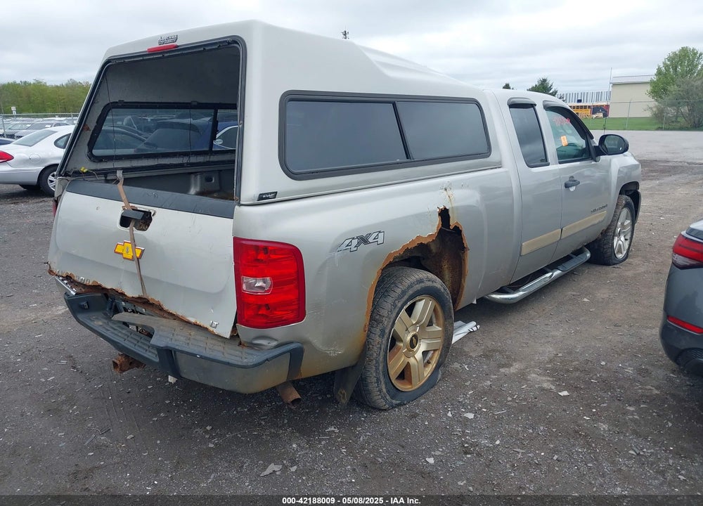 2008 CHEVROLET SILVERADO 1500 VIN: 2GCEK19J281269604