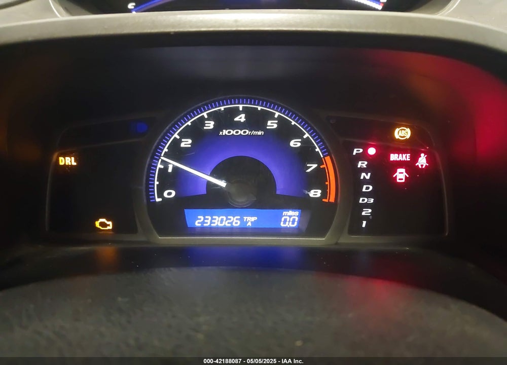 2008 HONDA CIVIC VIN: 1HGFA16598L031159