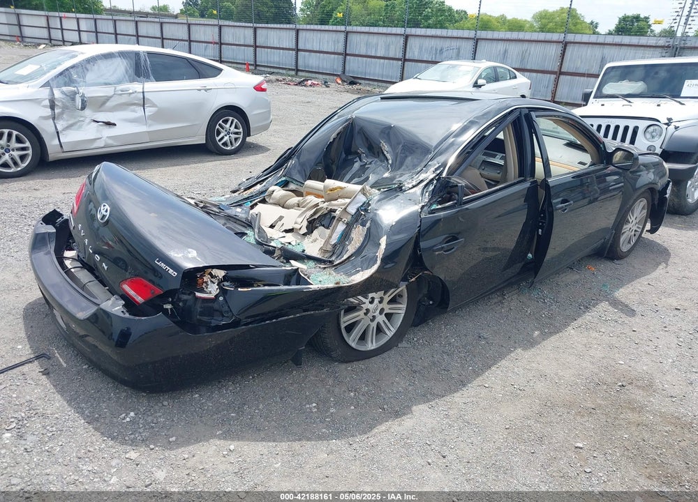 2007 TOYOTA AVALON LIMITED VIN: 4T1BK36B87U237055