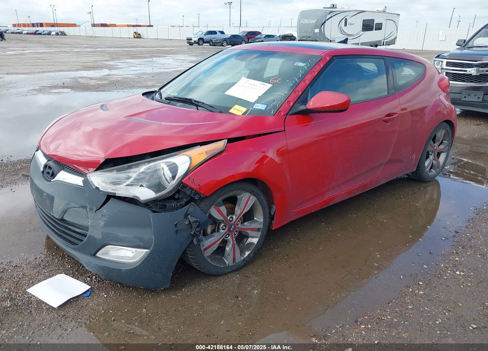 2015 HYUNDAI VELOSTER VIN: KMHTC6AD8FU227474