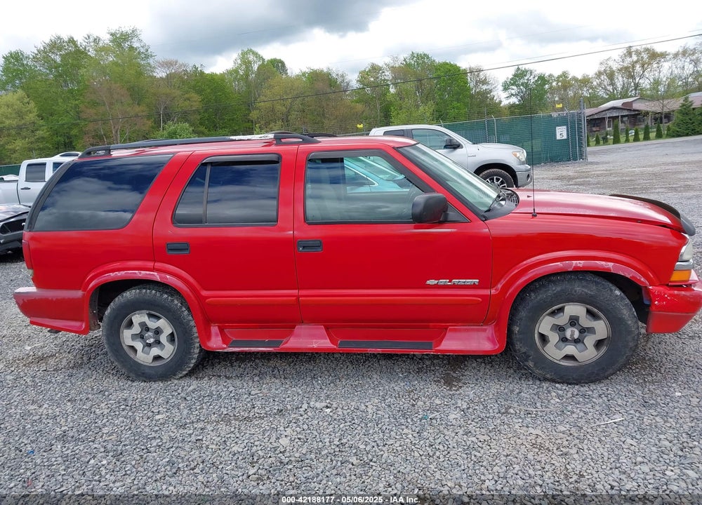 2004 CHEVROLET BLAZER LS VIN: 1GNDT13X64K127182