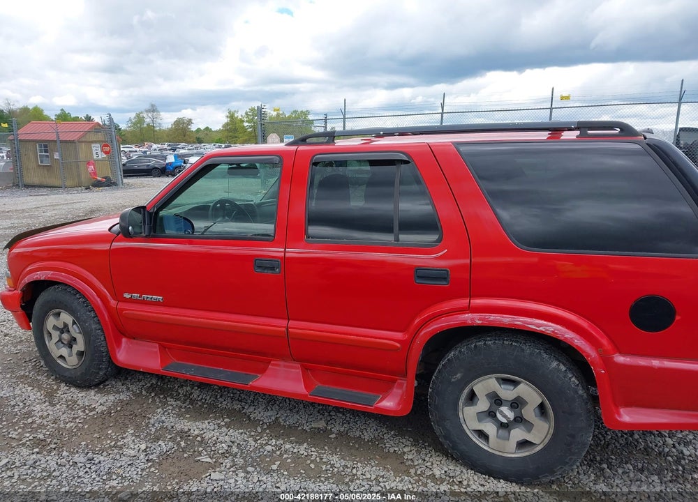 2004 CHEVROLET BLAZER LS VIN: 1GNDT13X64K127182