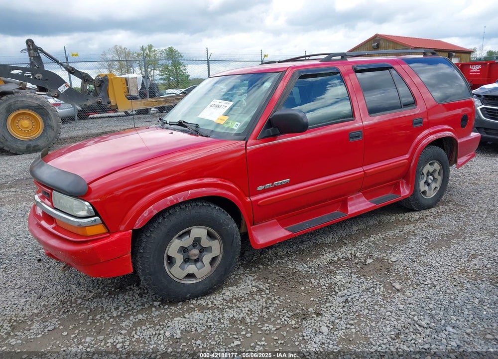 2004 CHEVROLET BLAZER LS VIN: 1GNDT13X64K127182