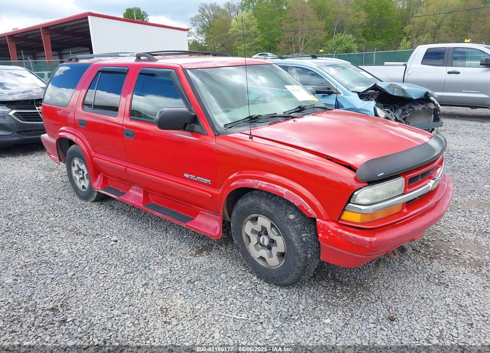 2004 CHEVROLET BLAZER LS VIN: 1GNDT13X64K127182