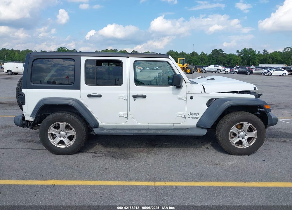 2018 JEEP WRANGLER UNLIMITED SPORT S 4X4 VIN: 1C4HJXDG2JW127282