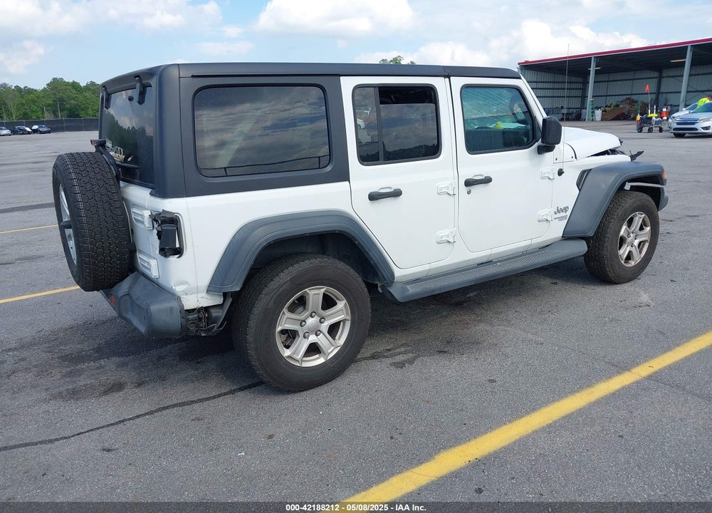 2018 JEEP WRANGLER UNLIMITED SPORT S 4X4 VIN: 1C4HJXDG2JW127282