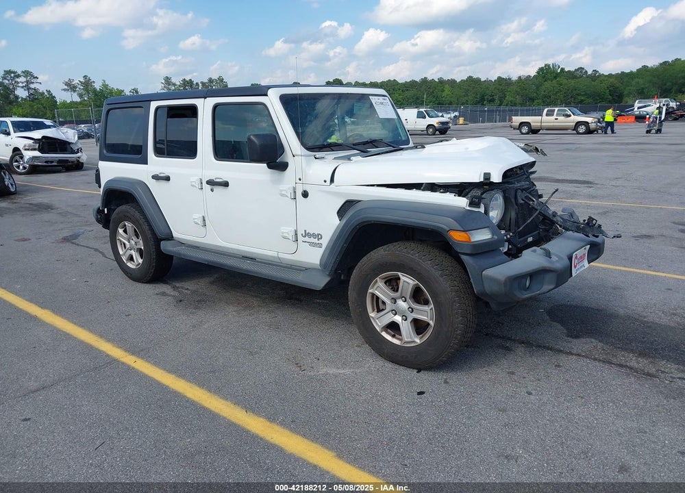 2018 JEEP WRANGLER UNLIMITED SPORT S 4X4 VIN: 1C4HJXDG2JW127282