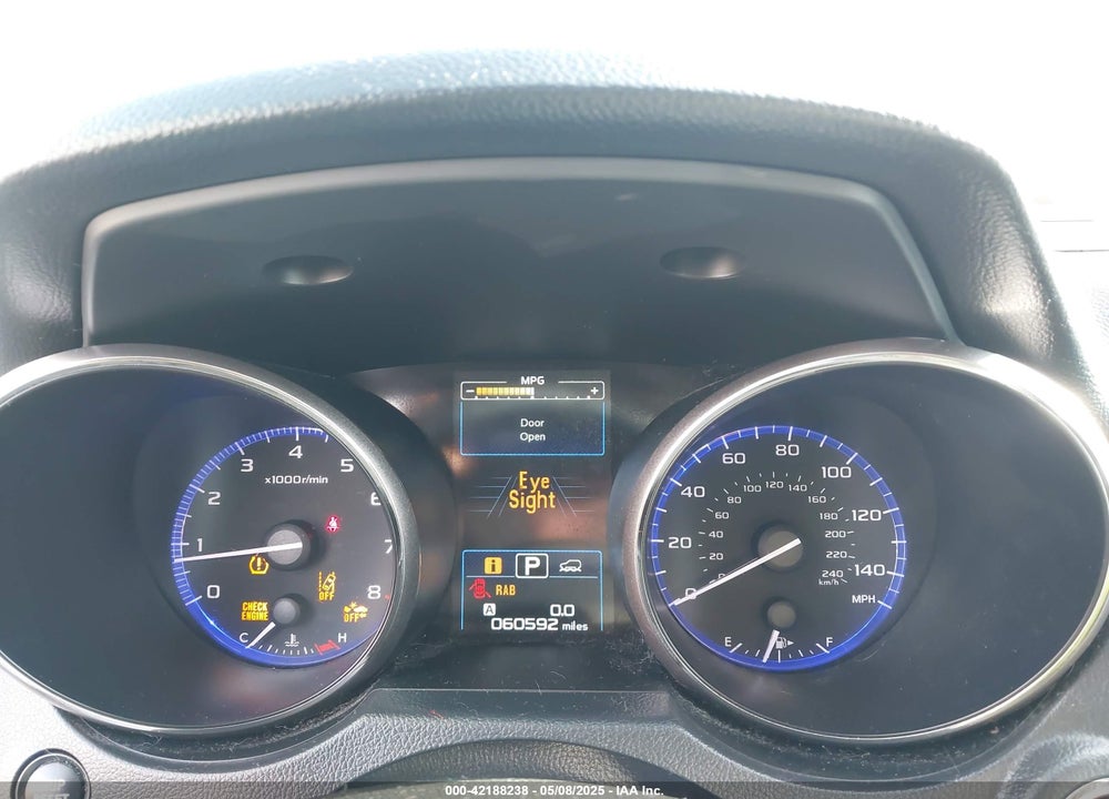 2019 SUBARU OUTBACK VIN: 4S4BSANC9K3338876
