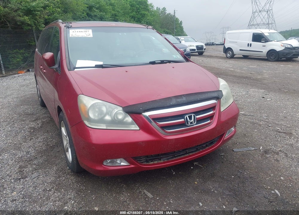 2005 HONDA ODYSSEY TOURING VIN: 5FNRL38855B117222