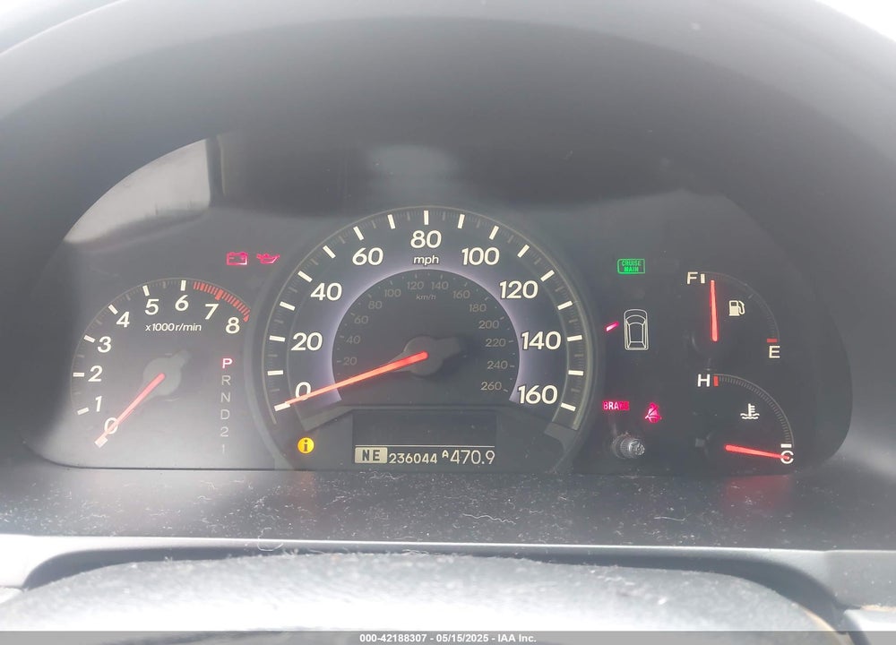 2005 HONDA ODYSSEY TOURING VIN: 5FNRL38855B117222