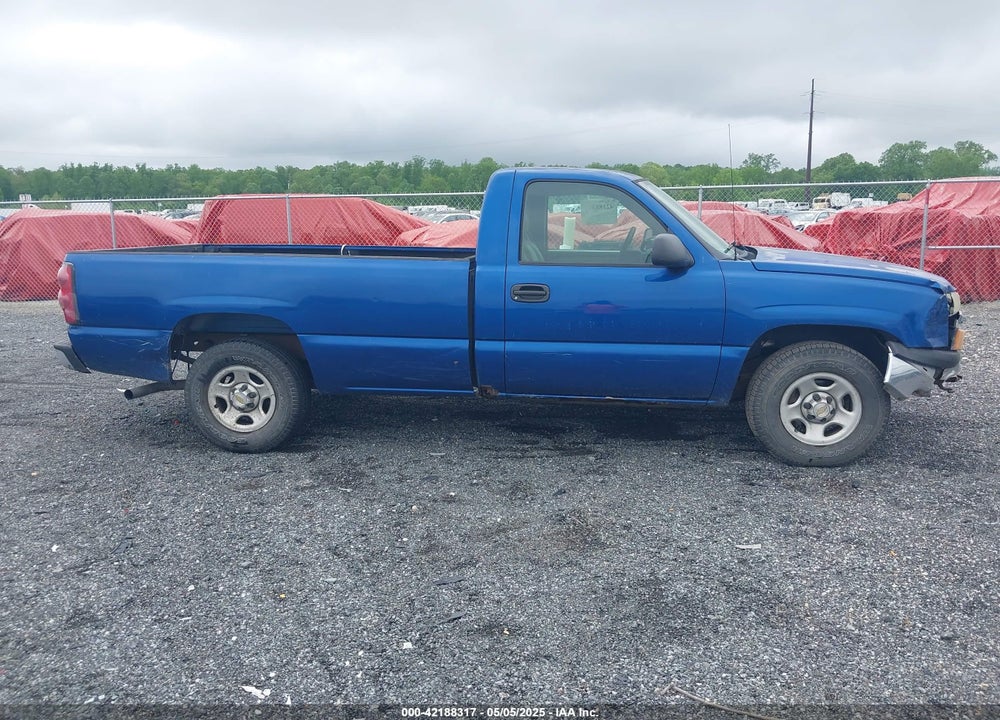 2004 CHEVROLET SILVERADO 1500 WORK TRUCK VIN: 1GCEC14V44Z263070