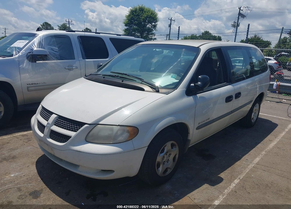 2001 DODGE GRAND CARAVAN SE VIN: 1B4GP243X1B252190