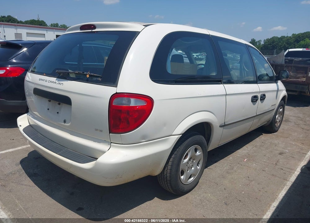 2001 DODGE GRAND CARAVAN SE VIN: 1B4GP243X1B252190
