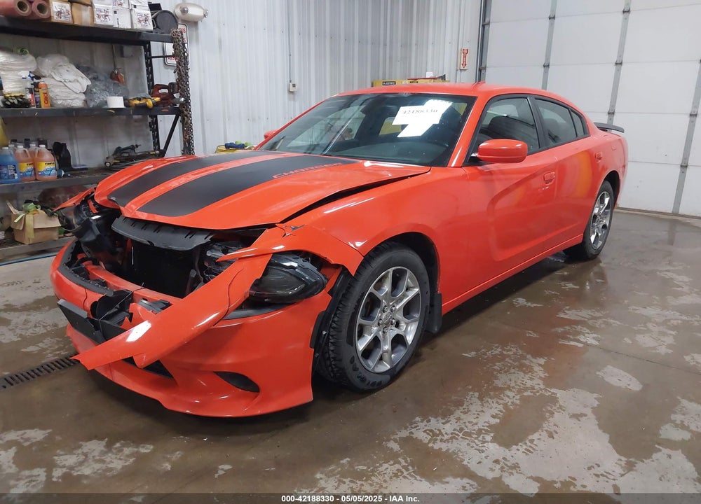 2016 DODGE CHARGER SXT VIN: 2C3CDXJGXGH303903