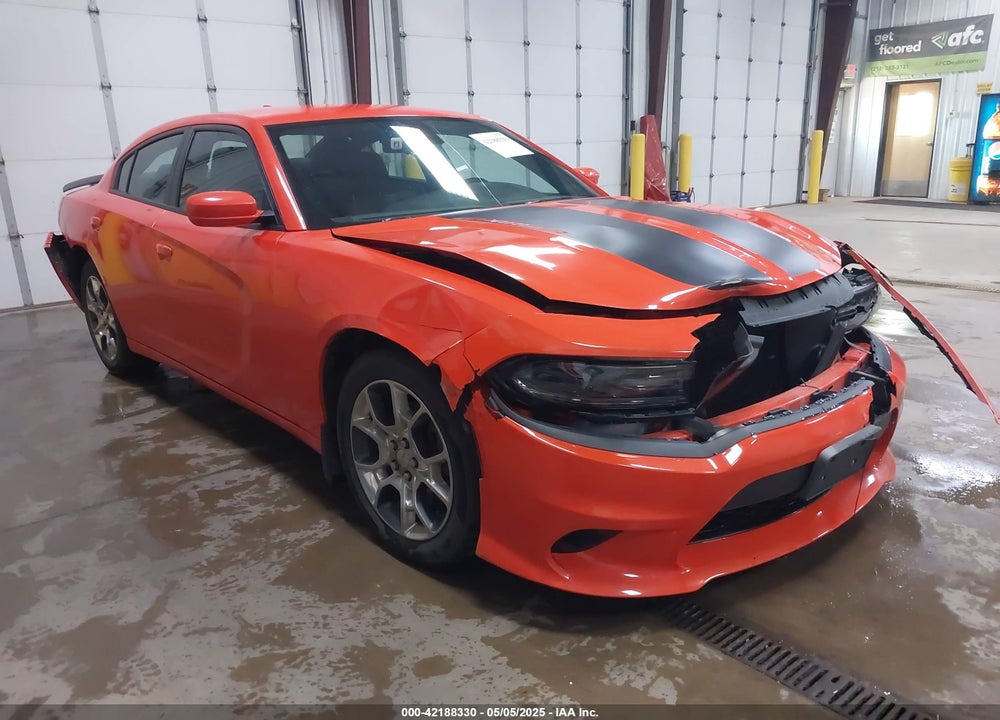 2016 DODGE CHARGER SXT VIN: 2C3CDXJGXGH303903