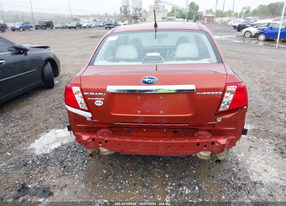 2010 SUBARU IMPREZA VIN: JF1GE6A64AH514934