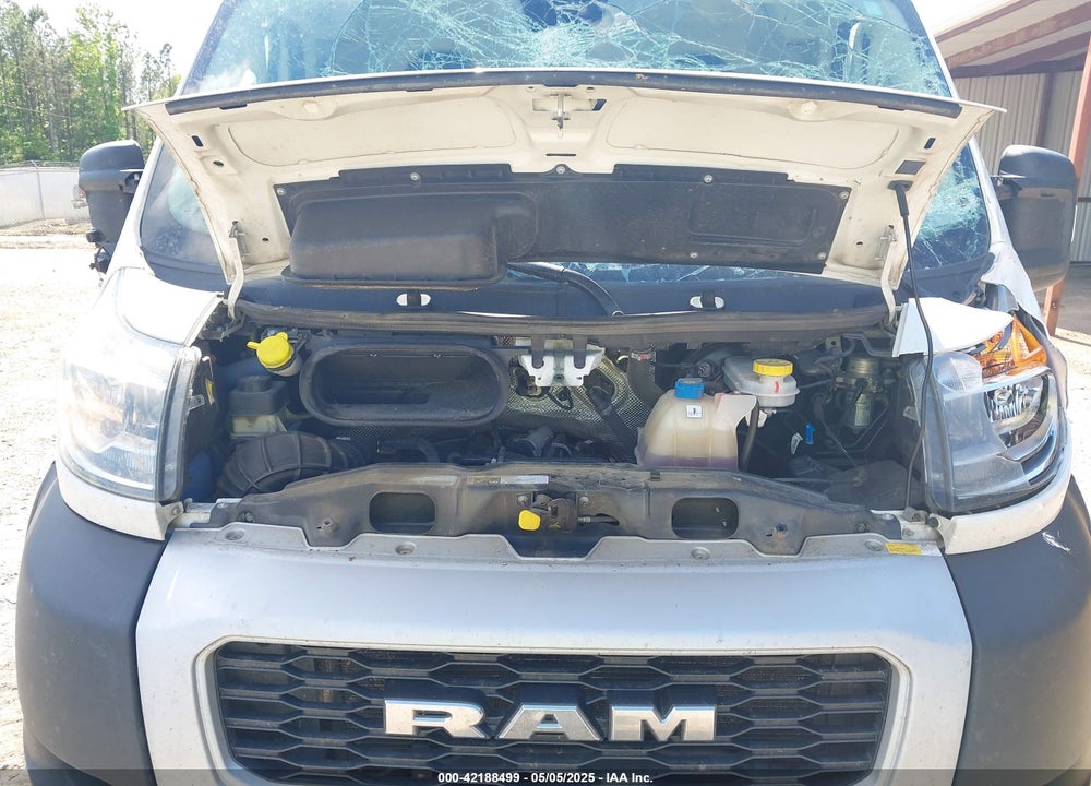 2021 RAM PROMASTER 2500 HIGH ROOF 159 WB VIN: 3C6LRVDG4ME528135