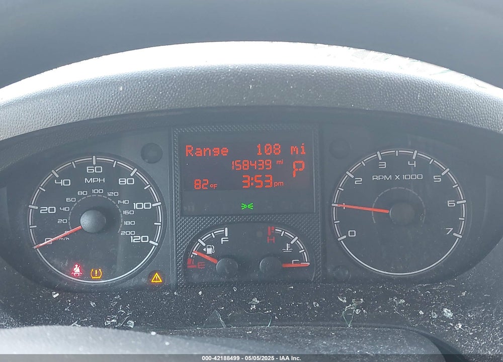 2021 RAM PROMASTER 2500 HIGH ROOF 159 WB VIN: 3C6LRVDG4ME528135