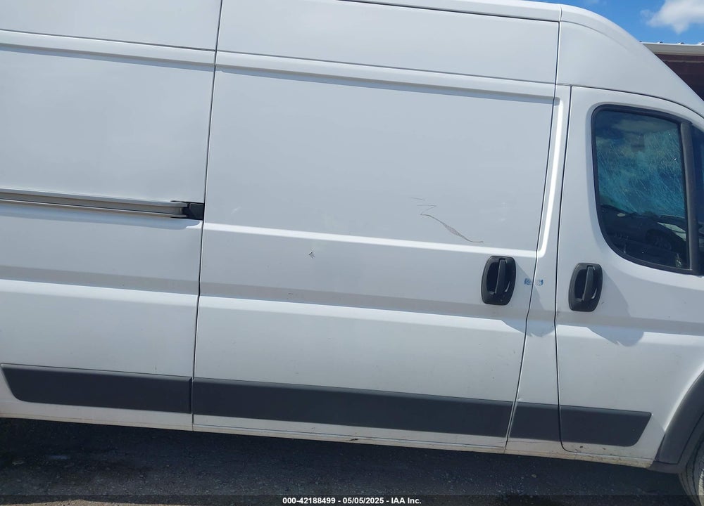 2021 RAM PROMASTER 2500 HIGH ROOF 159 WB VIN: 3C6LRVDG4ME528135
