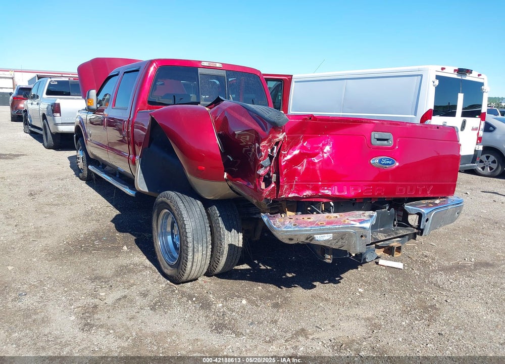 2013 FORD F-350 LARIAT VIN: 1FT8W3DT8DEB34156