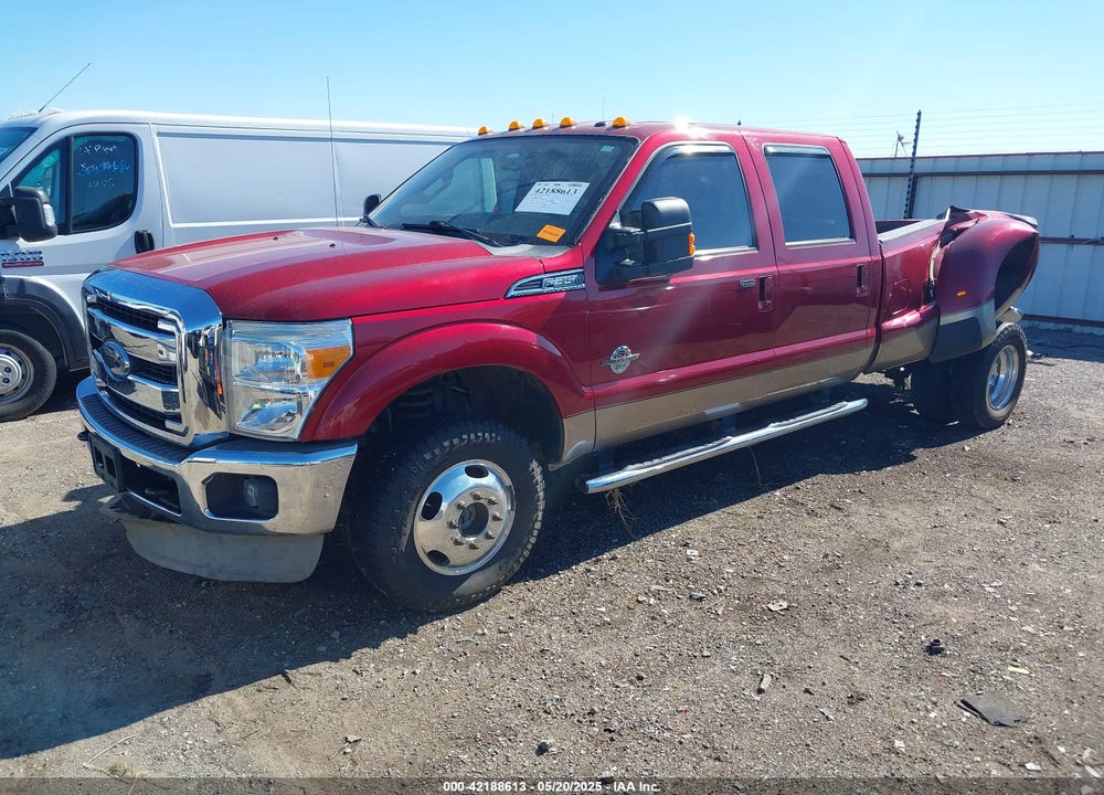 2013 FORD F-350 LARIAT VIN: 1FT8W3DT8DEB34156