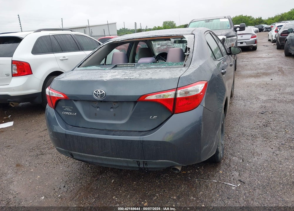 2015 TOYOTA COROLLA LE VIN: 5YFBURHE1FP269334