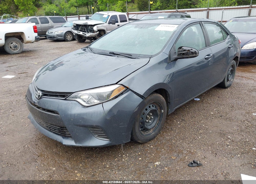 2015 TOYOTA COROLLA LE VIN: 5YFBURHE1FP269334
