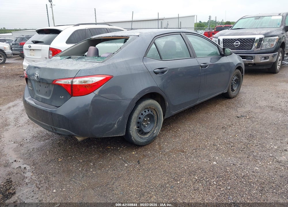 2015 TOYOTA COROLLA LE VIN: 5YFBURHE1FP269334