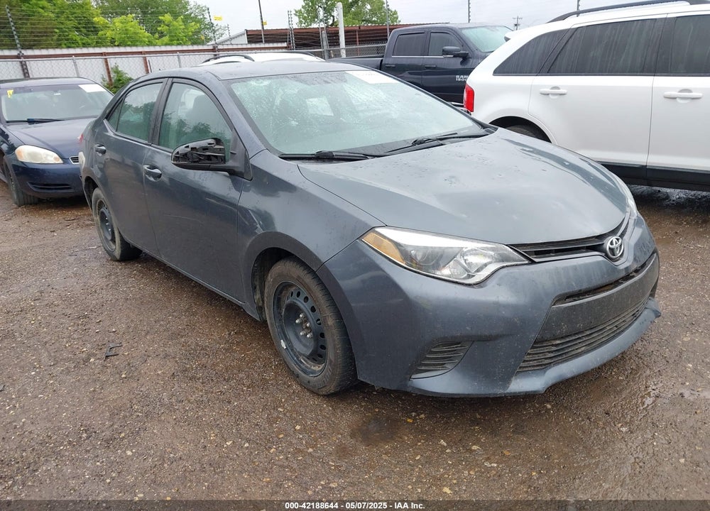2015 TOYOTA COROLLA LE VIN: 5YFBURHE1FP269334