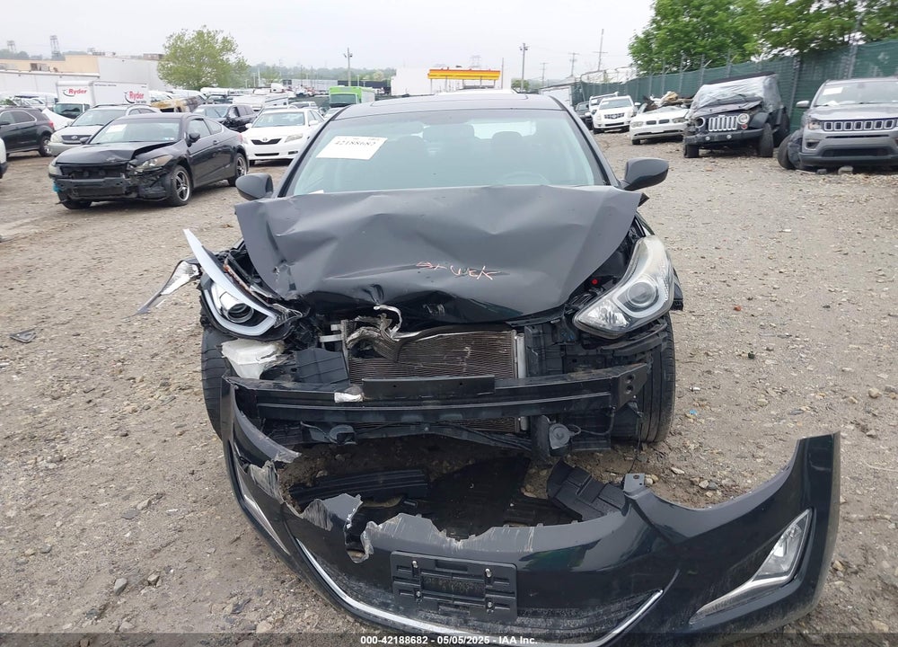 2015 HYUNDAI ELANTRA SE VIN: 5NPDH4AE5FH589344