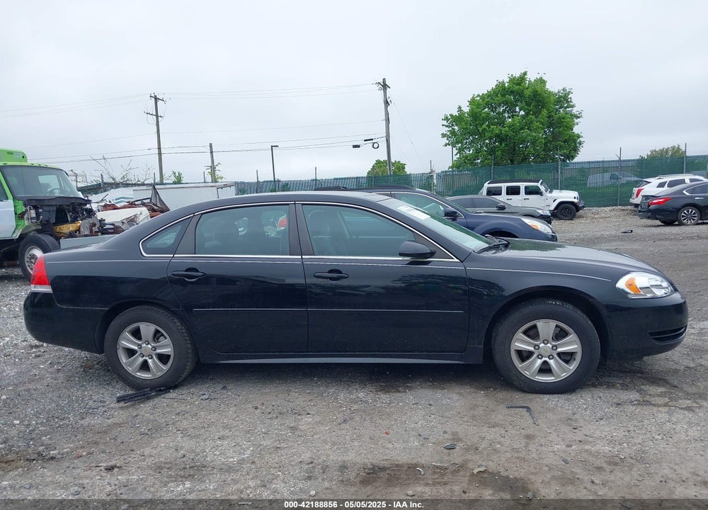 2016 CHEVROLET IMPALA LIMITED LS VIN: 2G1WA5E36G1101686