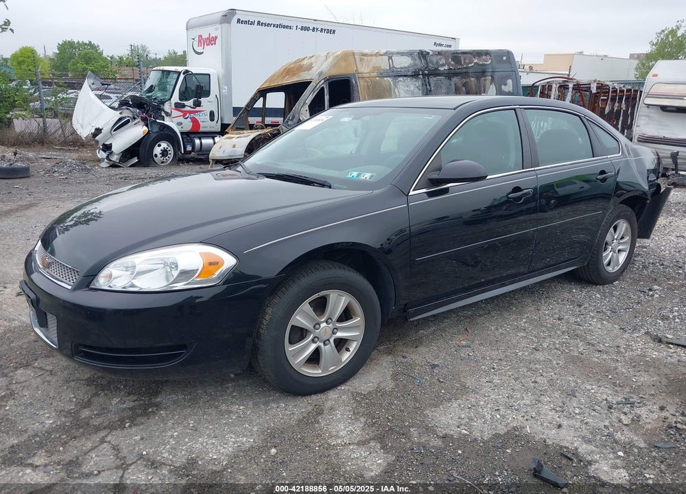 2016 CHEVROLET IMPALA LIMITED LS VIN: 2G1WA5E36G1101686