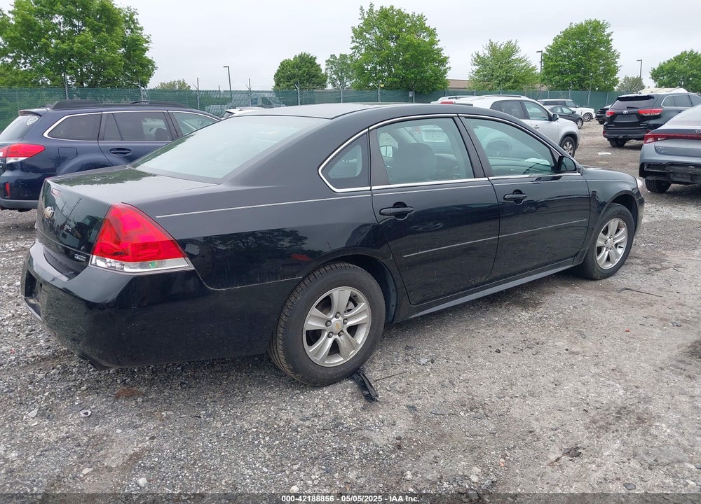 2016 CHEVROLET IMPALA LIMITED LS VIN: 2G1WA5E36G1101686