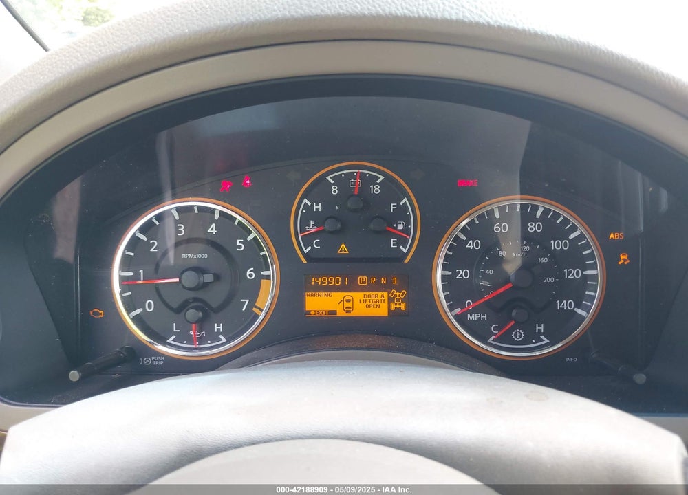 2012 NISSAN ARMADA VIN: 5N1BA0NEXCN611960
