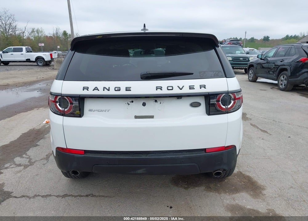 2016 LAND ROVER DISCOVERY SPORT VIN: SALCR2BG8GH583298
