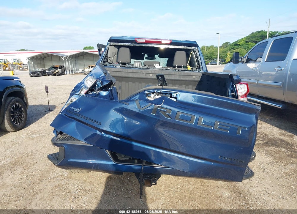 2023 CHEVROLET SILVERADO 1500 2WD SHORT BED CUSTOM VIN: 1GCPABEK9PZ204769