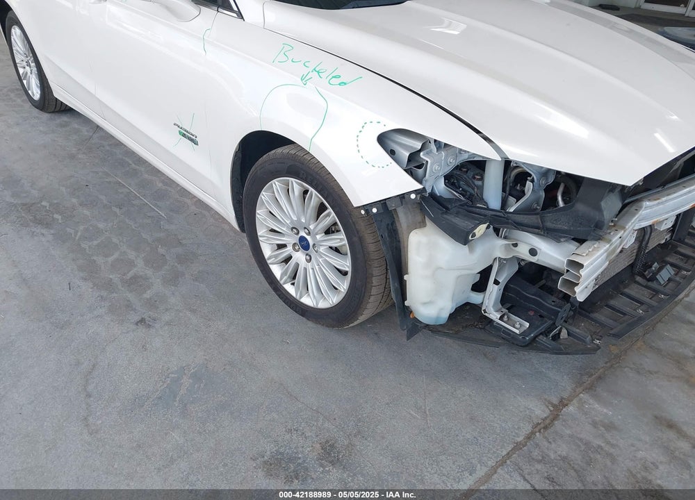 2016 FORD FUSION ENERGI VIN: 3FA6P0PUXGR203699