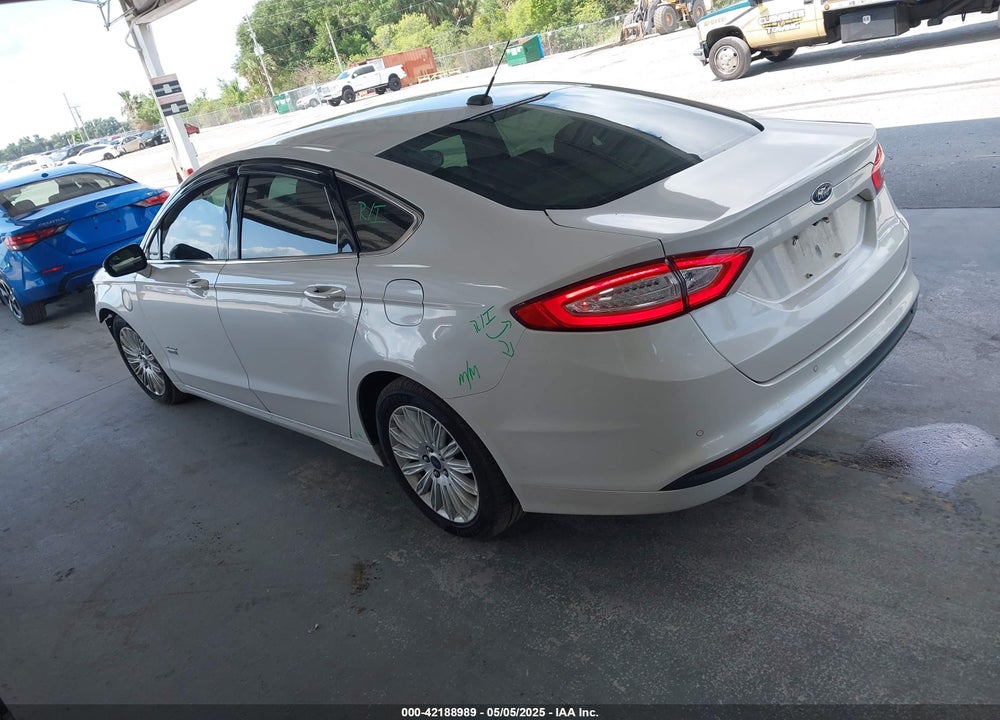 2016 FORD FUSION ENERGI VIN: 3FA6P0PUXGR203699