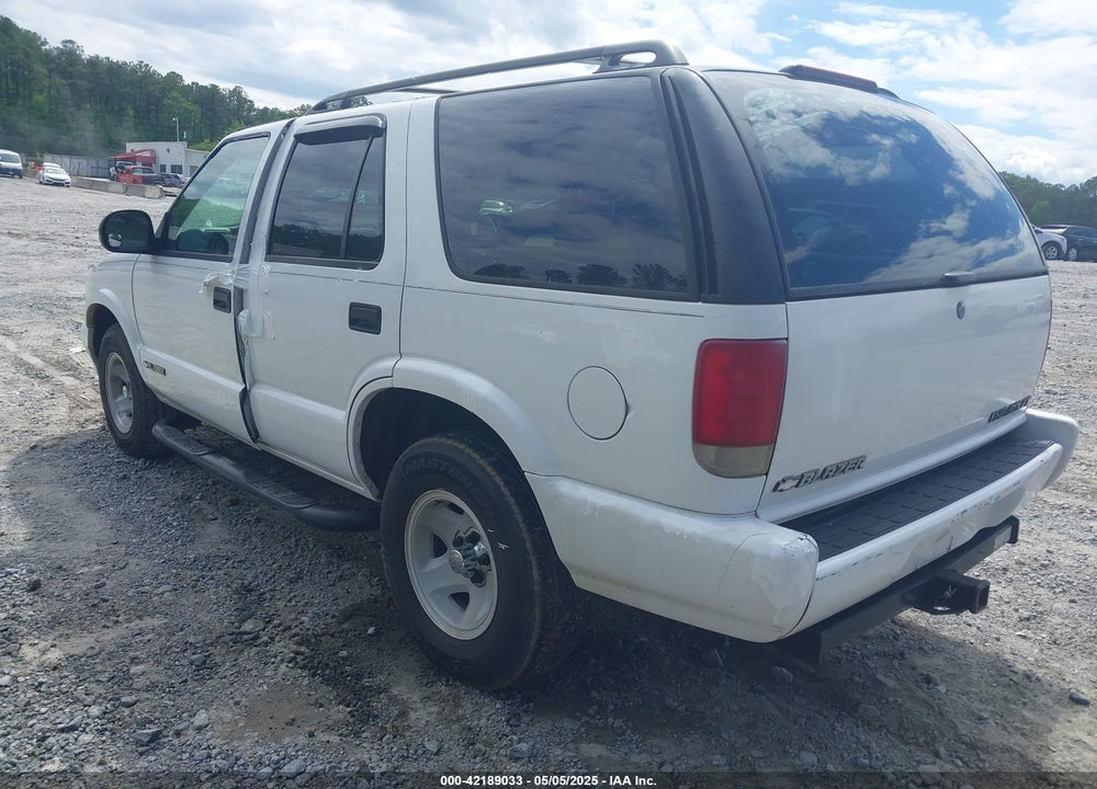 1997 CHEVROLET BLAZER LS VIN: 1GNCS13W4V2255783