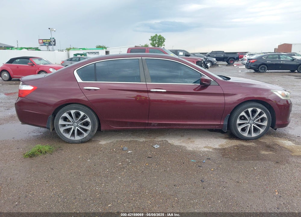 2014 HONDA ACCORD VIN: 1HGCR2F52EA181171