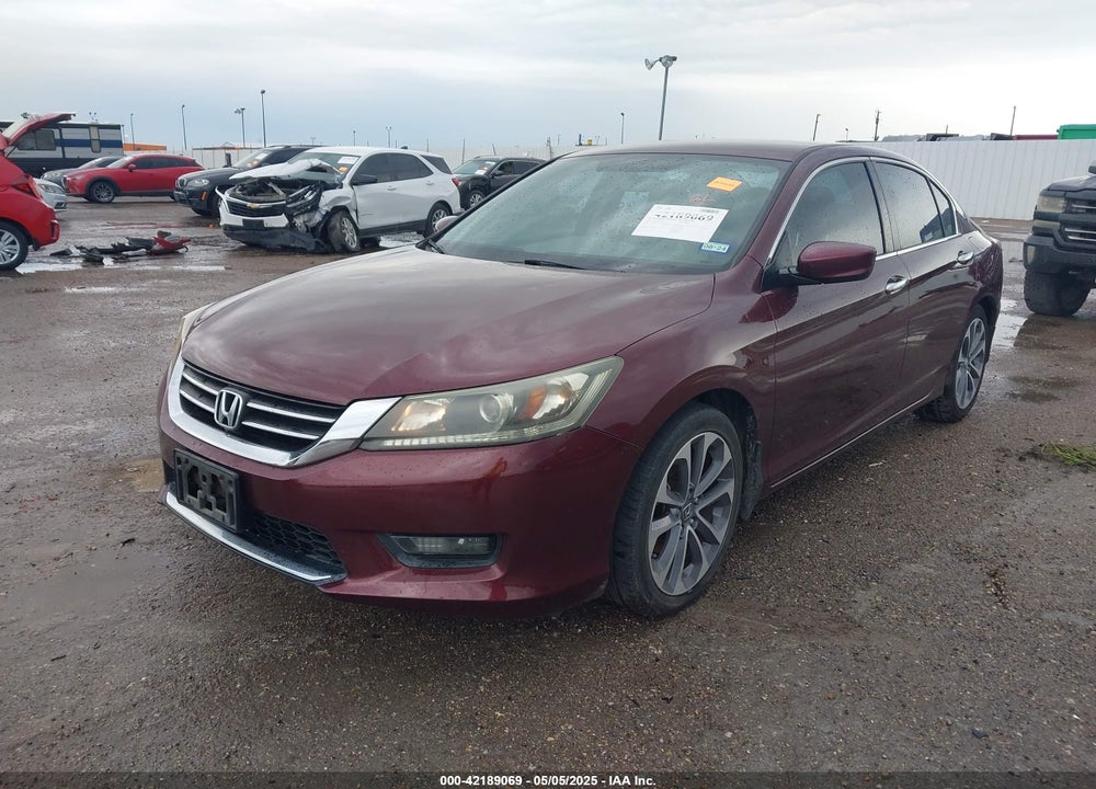 2014 HONDA ACCORD VIN: 1HGCR2F52EA181171