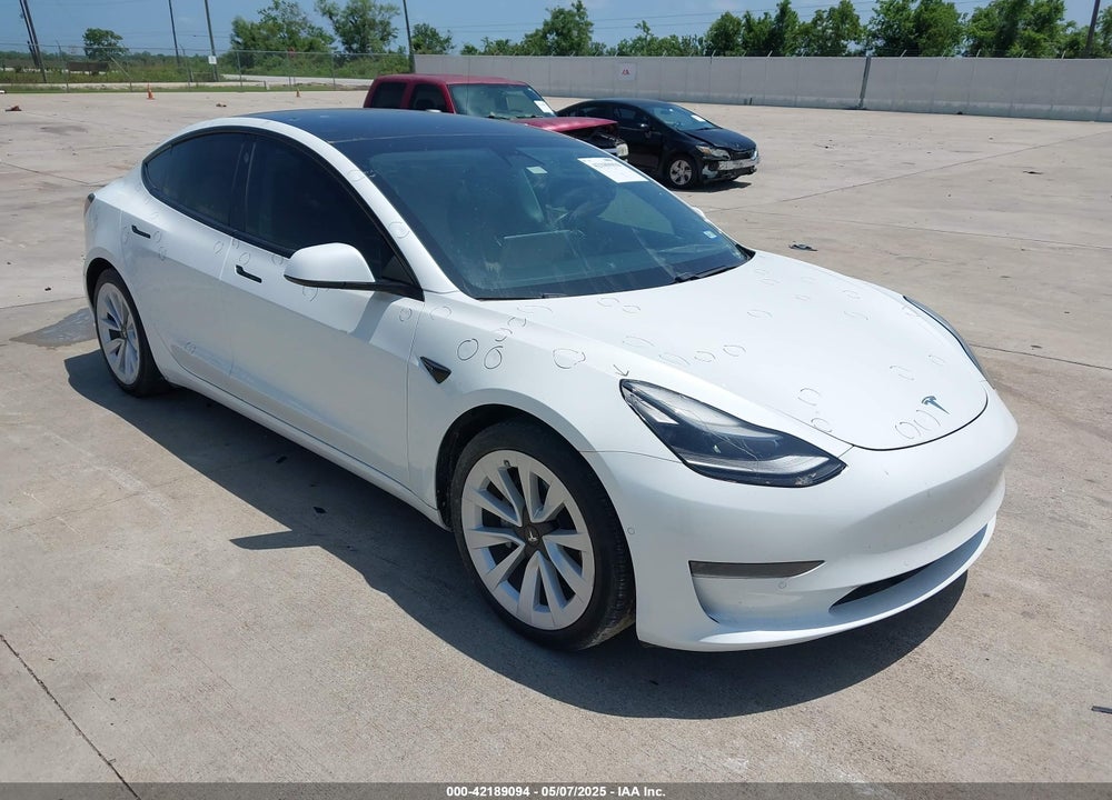 2021 TESLA MODEL 3 STANDARD RANGE PLUS REAR-WHEEL DRIVE VIN: 5YJ3E1EA2MF020585