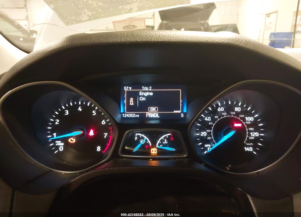 2017 FORD FOCUS VIN: 1FADP3K21HL278743
