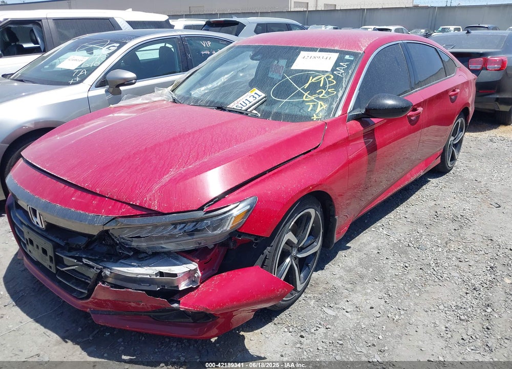 2021 HONDA ACCORD SPORT SPECIAL EDITION VIN: 1HGCV1F41MA115884
