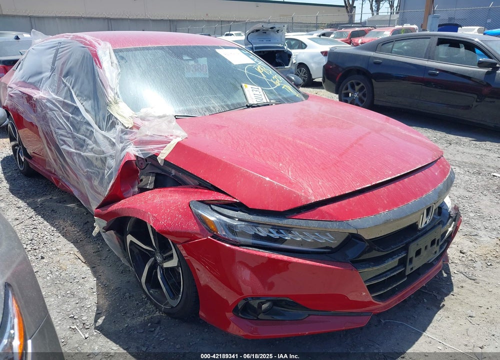2021 HONDA ACCORD SPORT SPECIAL EDITION VIN: 1HGCV1F41MA115884