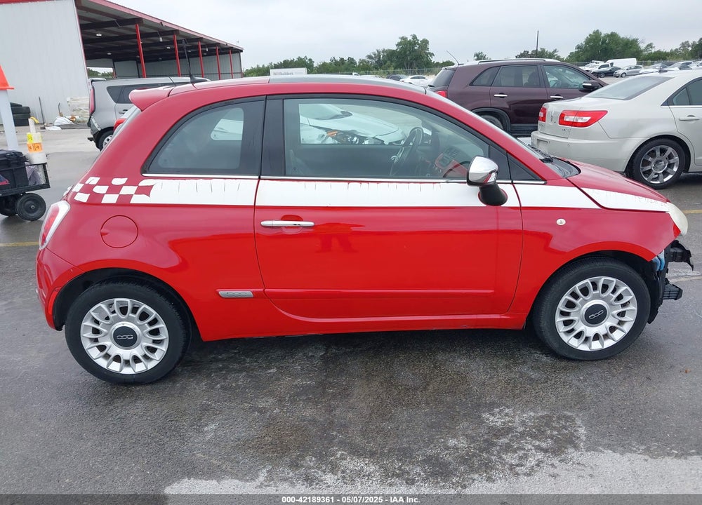 2012 FIAT 500 VIN: 3C3CFFCR9CT176517