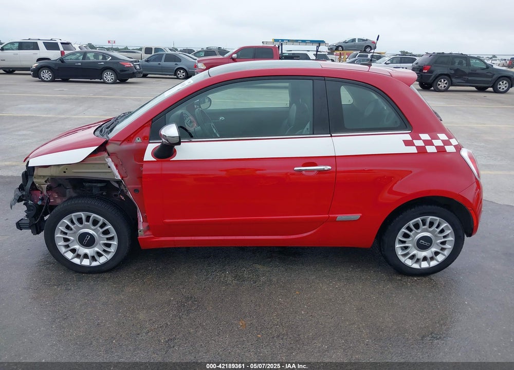 2012 FIAT 500 VIN: 3C3CFFCR9CT176517