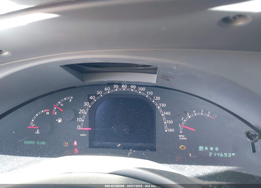2007 CHRYSLER PACIFICA VIN: 2A8GM78X17R240857