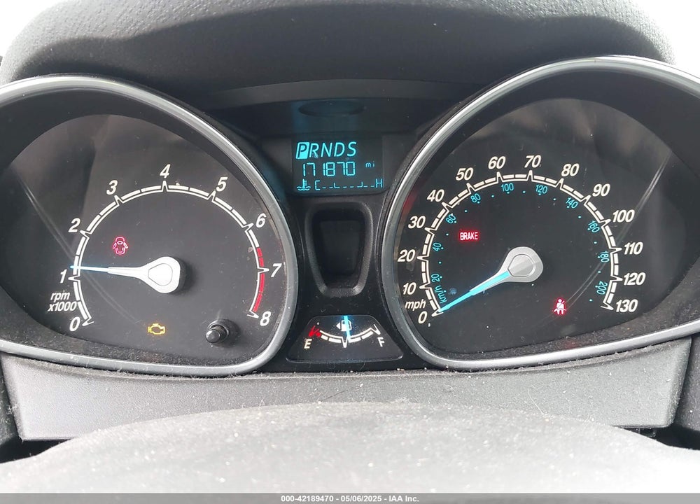 2019 FORD FIESTA VIN: 3FADP4BJ7KM120264