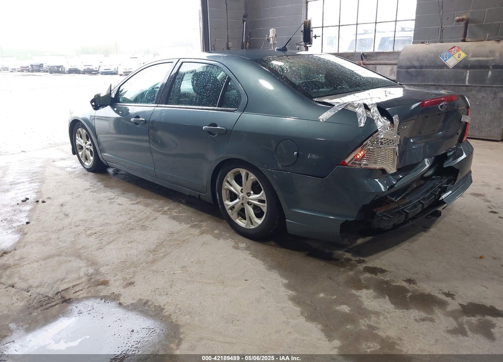 2012 FORD FUSION VIN: 3FAHP0HA6CR370262